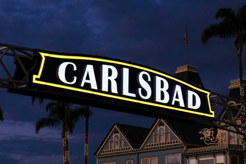 Carlsbad Village Sign