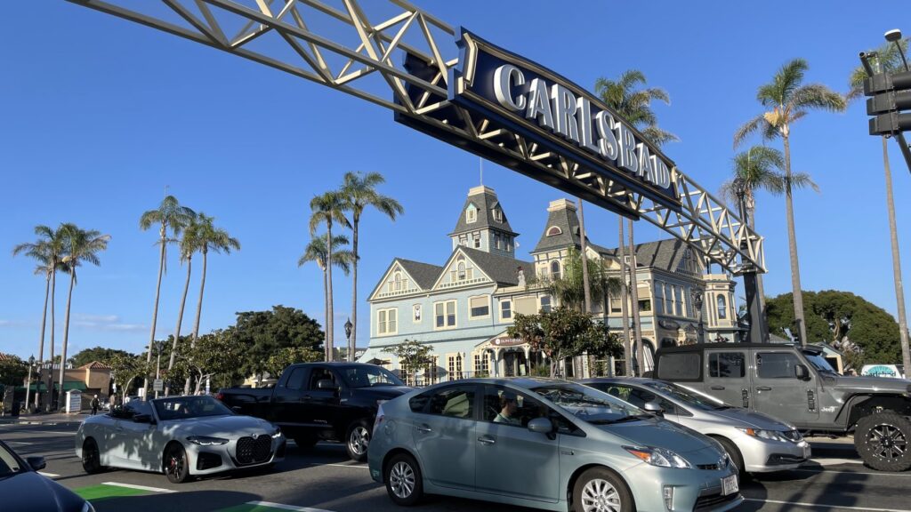 Carlsbad Village in Carlsbad California