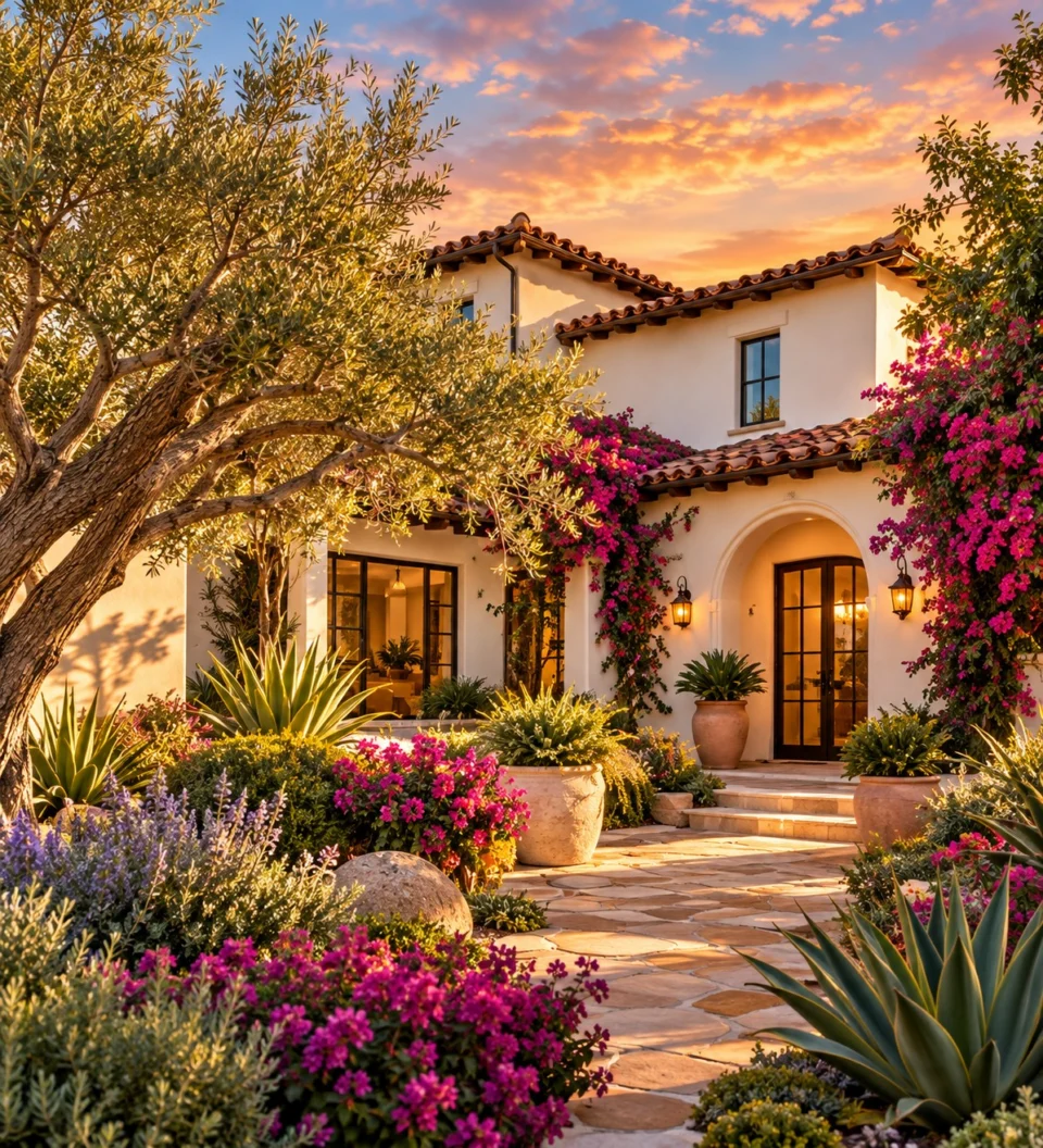 Illustrative Carlsbad-inspired coastal home